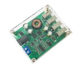 DC-DC Step Down Module 4 USB Interface 5A Buck Converter Power Supply Module DC 9V/12V/24V/36V/48V/60V to DC 5V